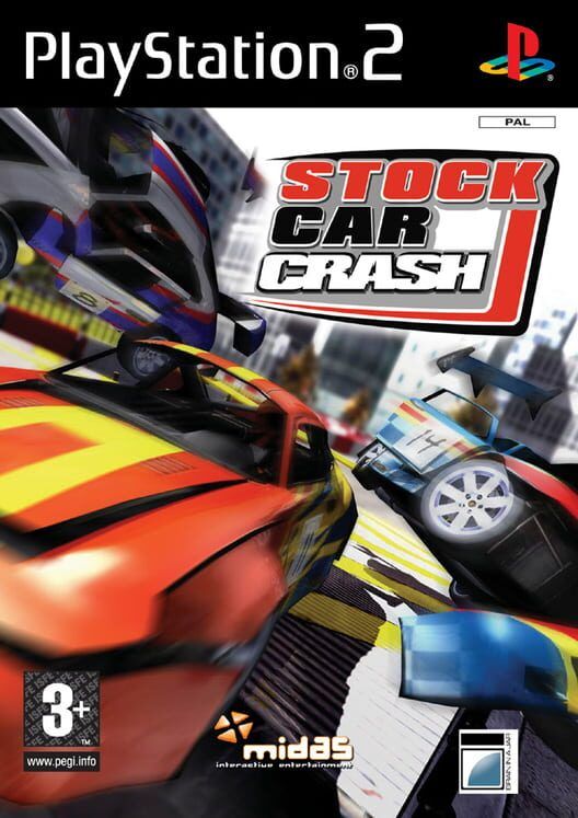 Stock Car Crash PS2 box art