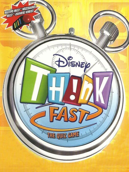 Disney Think Fast: The Ultimate Trivia Showdown PS2 box art