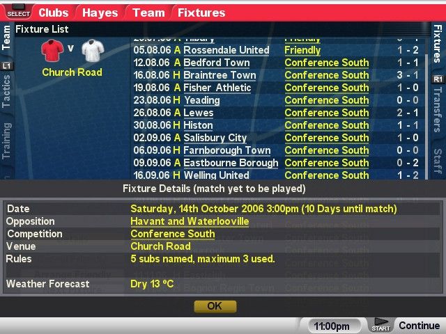 Championship Manager 2007 screenshot 5