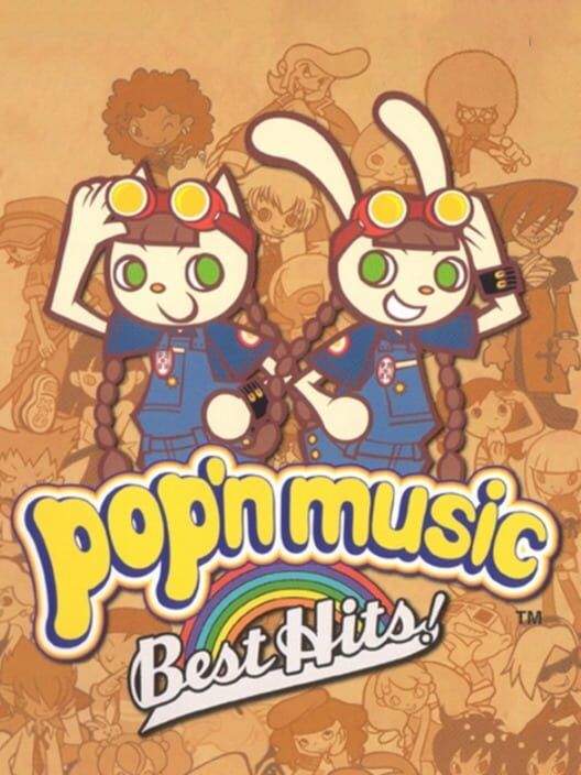 Pop'n Music Best Hits PS2 box art