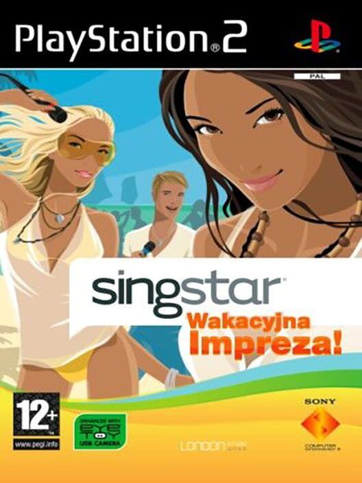 Singstar: Wakacyjna Impreza PS2 box art