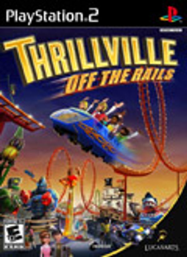 Thrillville: Off the Rails PS2 box art