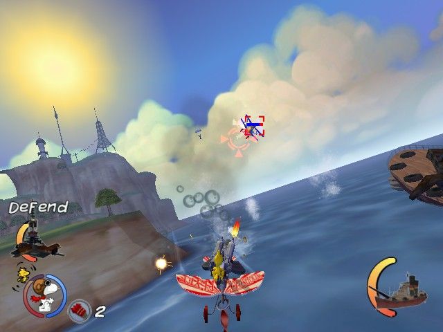 Snoopy vs the Red Baron screenshot 7