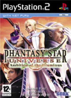 Phantasy Star Universe: Ambition of the Illuminus PS2 box art