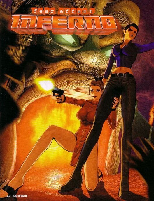 Fear Effect: Inferno PS2 box art