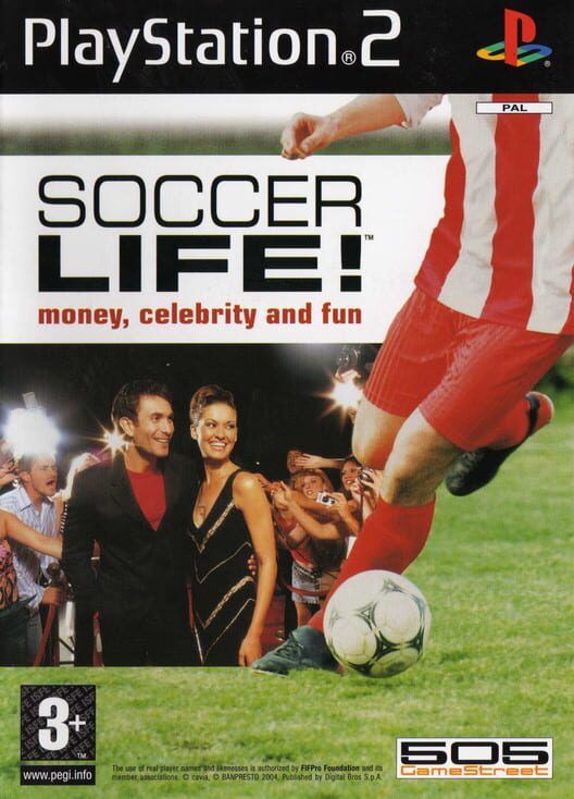 Soccer Life! PS2 box art