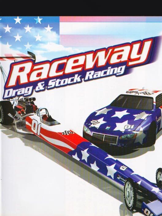 Raceway: Drag & Stock Racing PS2 box art