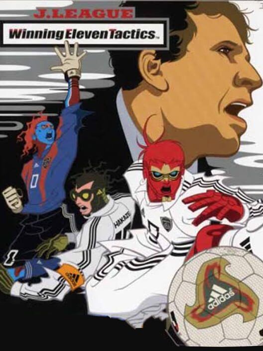 J.league Winning Eleven Tactics PS2 box art