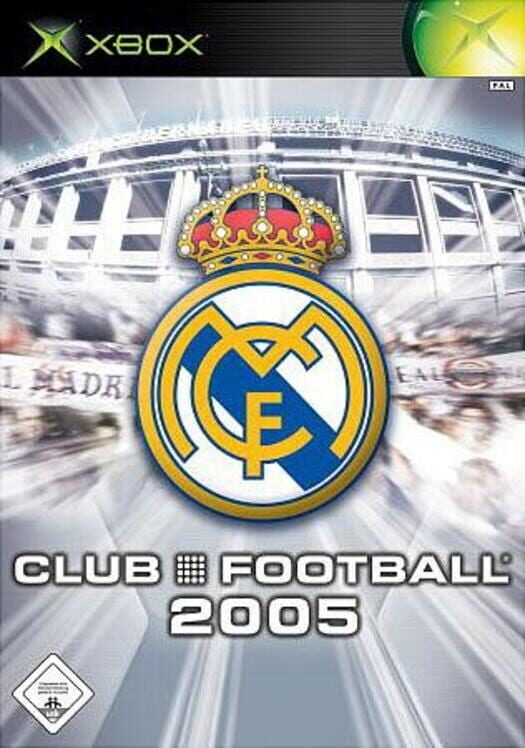 Real Madrid Club Football 2005 PS2 box art