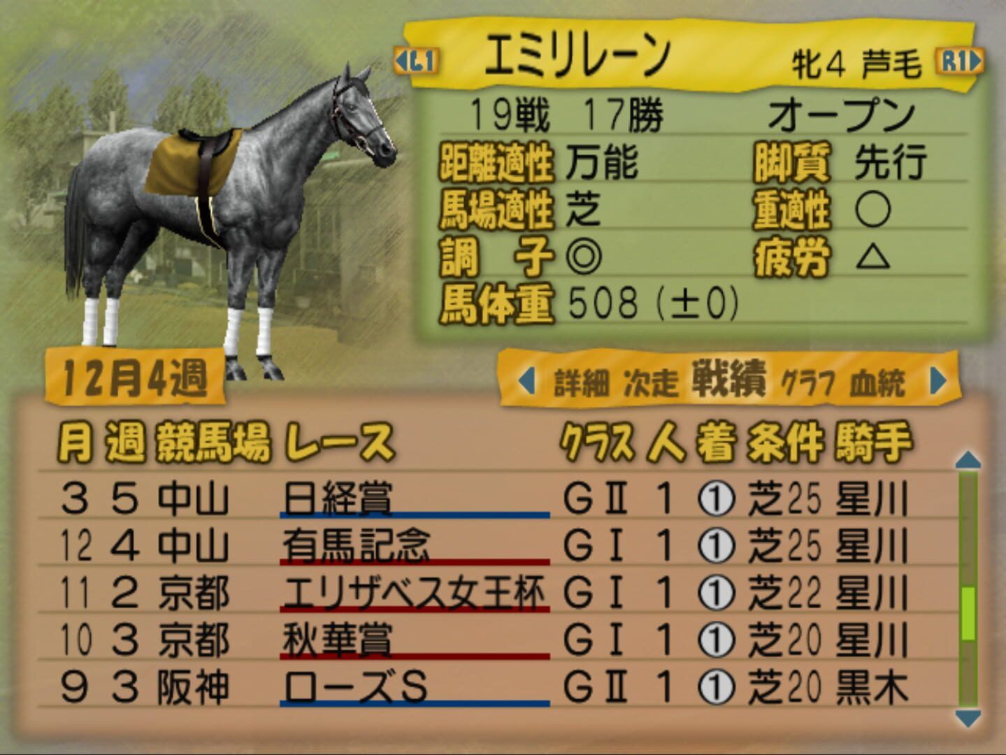 Winning Post 5 Maximum 2003 screenshot 3