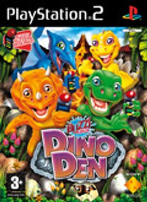 Buzz! Junior: Dino Den PS2 box art
