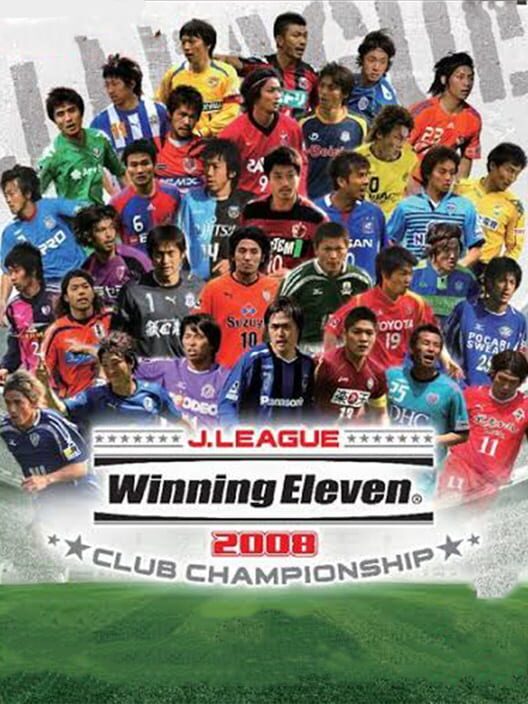 J.league Winning Eleven 2008 Club Championship PS2 box art