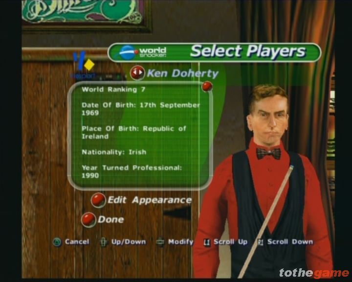 World Championship Snooker 2003 screenshot 35