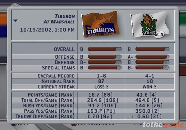 NCAA Football 2003 screenshot 10