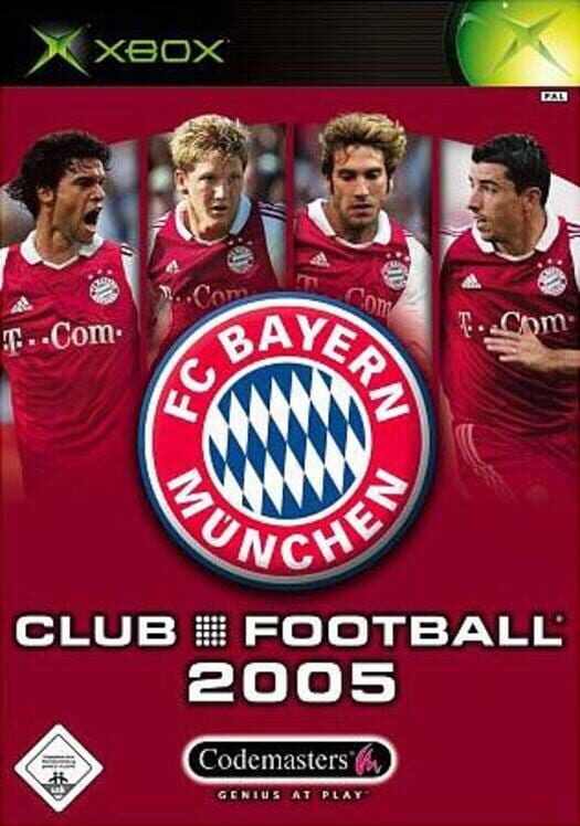 Bayern Munich Club Football 2005 PS2 box art