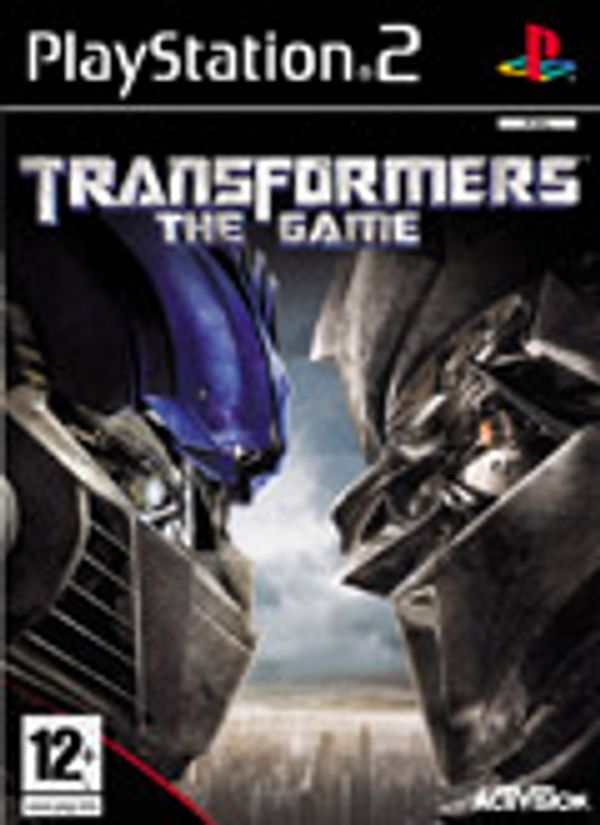 Transformers: The Game PS2 box art