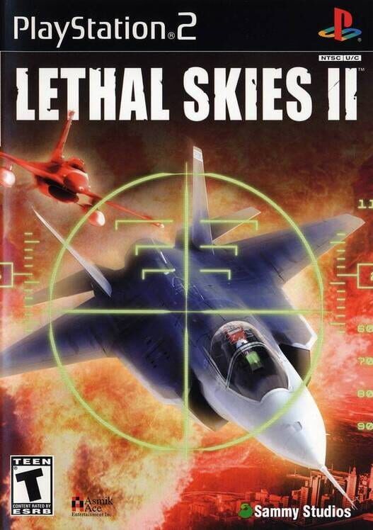 Lethal Skies II PS2 box art