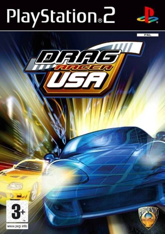 Drag Racer USA PS2 box art
