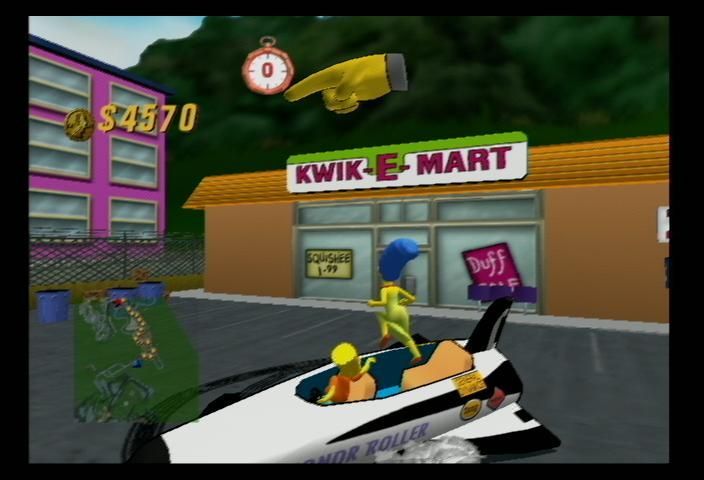 The Simpsons Road Rage screenshot 1