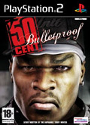 50 Cent: Bulletproof PS2 box art