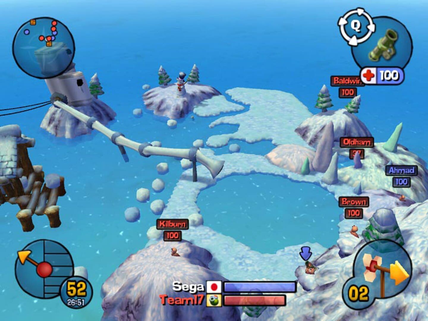 Worms 3D screenshot 11