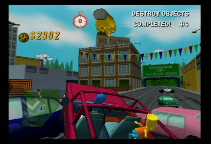 The Simpsons Road Rage screenshot 8