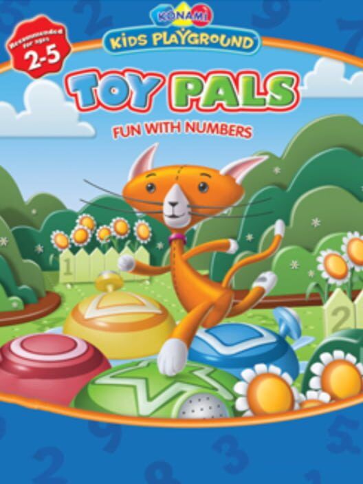 Konami Kids Playground: Toy Pals Fun with Numbers PS2 box art