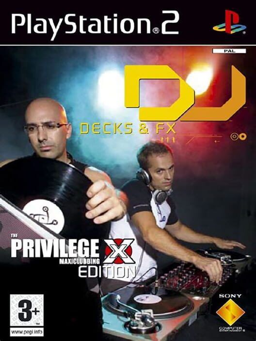 Dj: Decks & Fx - Live Session PS2 box art