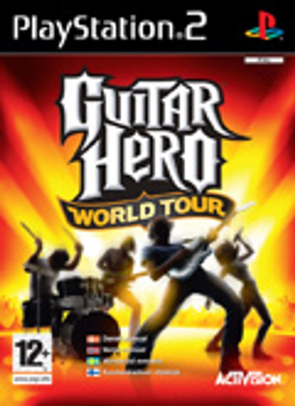 Guitar Hero: World Tour PS2 box art