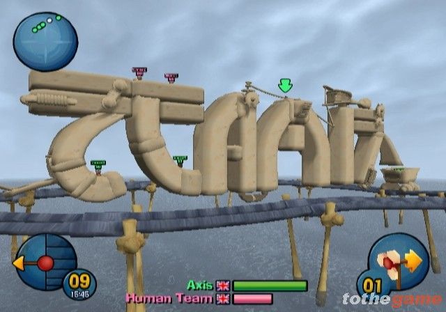 Worms 3D screenshot 1