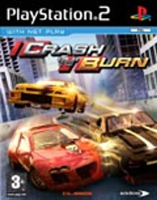 Crash ‘n’ Burn PS2 box art