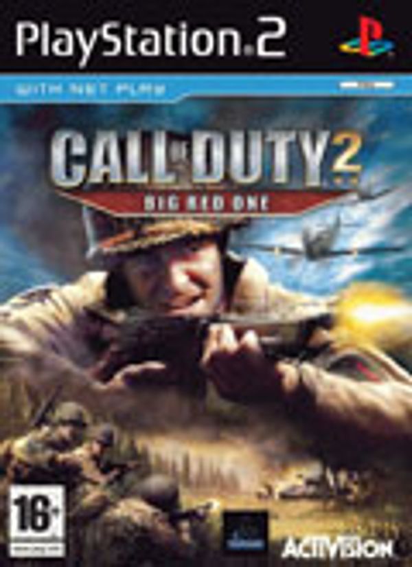 Call of Duty 2: Big Red One PS2 box art