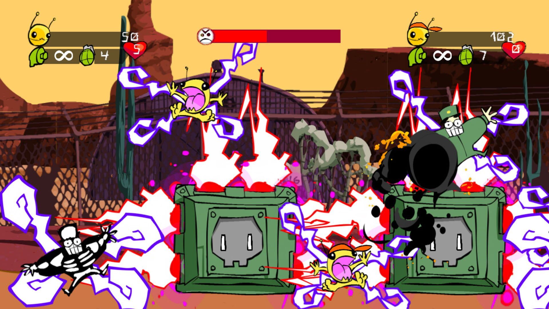 Alien Hominid screenshot 1