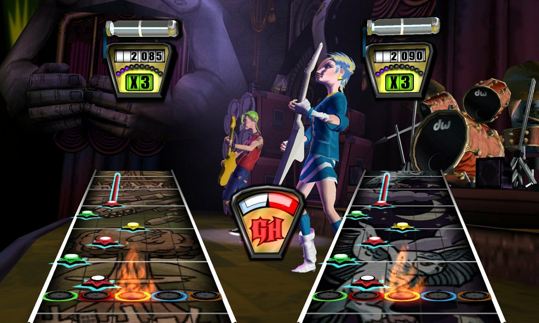 Guitar Hero II: Rocks the 80s (Aka Guitar Hero Encore: Rocks the 80s) screenshot 1