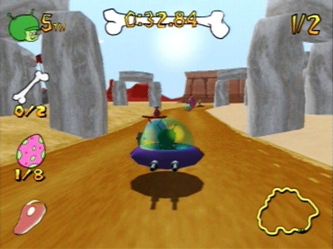 Flintstones: Bedrock Racing screenshot 3