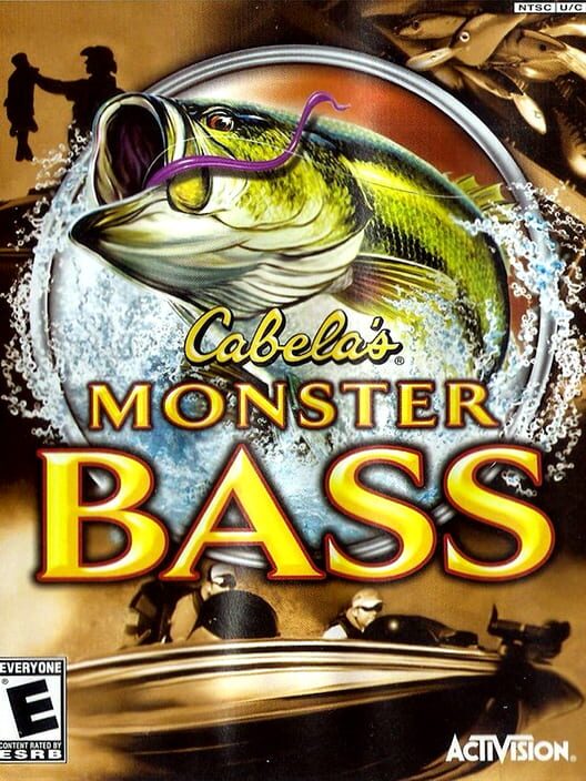 Cabela's Monster Bass PS2 box art