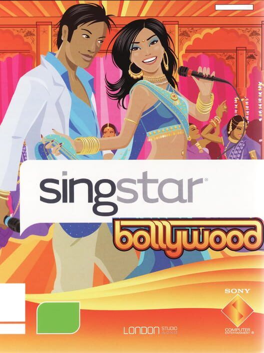 SingStar Bollywood PS2 box art