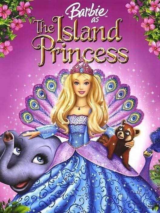 Barbie as the Island Princess PS2 box art