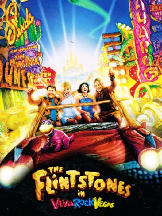 The Flintstones in Viva Rock Vegas PS2 box art