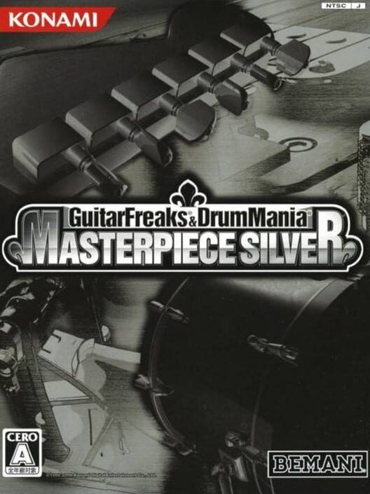 Guitar Freaks & DrumMania: Masterpiece Silver PS2 box art