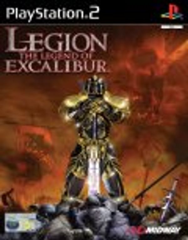 Legion: Legend of Excalibur PS2 box art