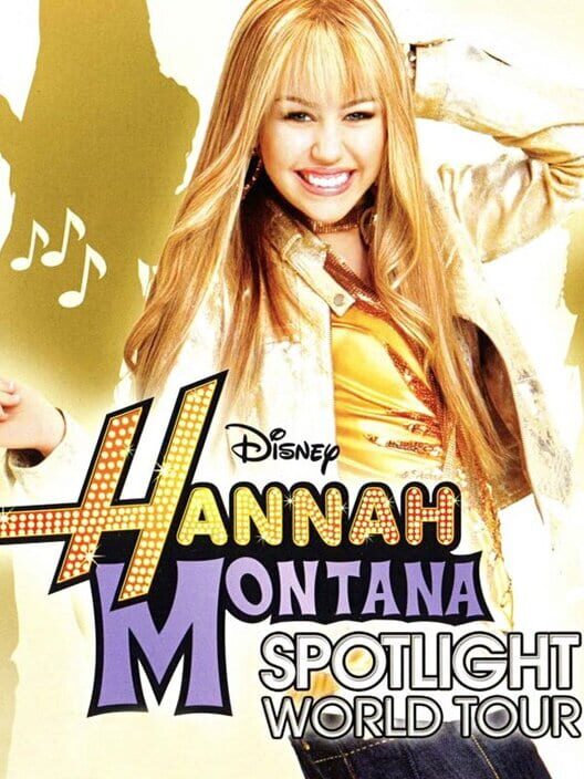 Hannah Montana: Spotlight World Tour PS2 box art