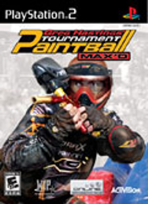 Greg Hastings’ Tournament Paintball Max’d PS2 box art