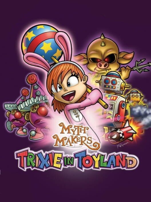 Myth Makers: Trixie in Toyland PS2 box art