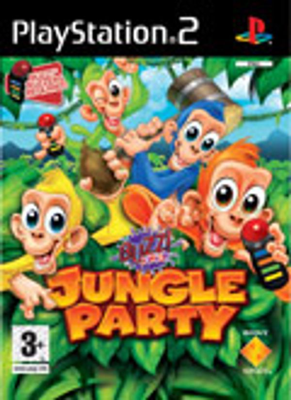 Buzz! Junior: Jungle Party PS2 box art
