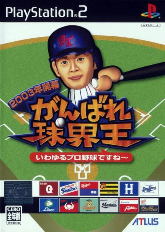 2003 Toshi Kaimaku: Ganbare Kyuukaiou PS2 box art