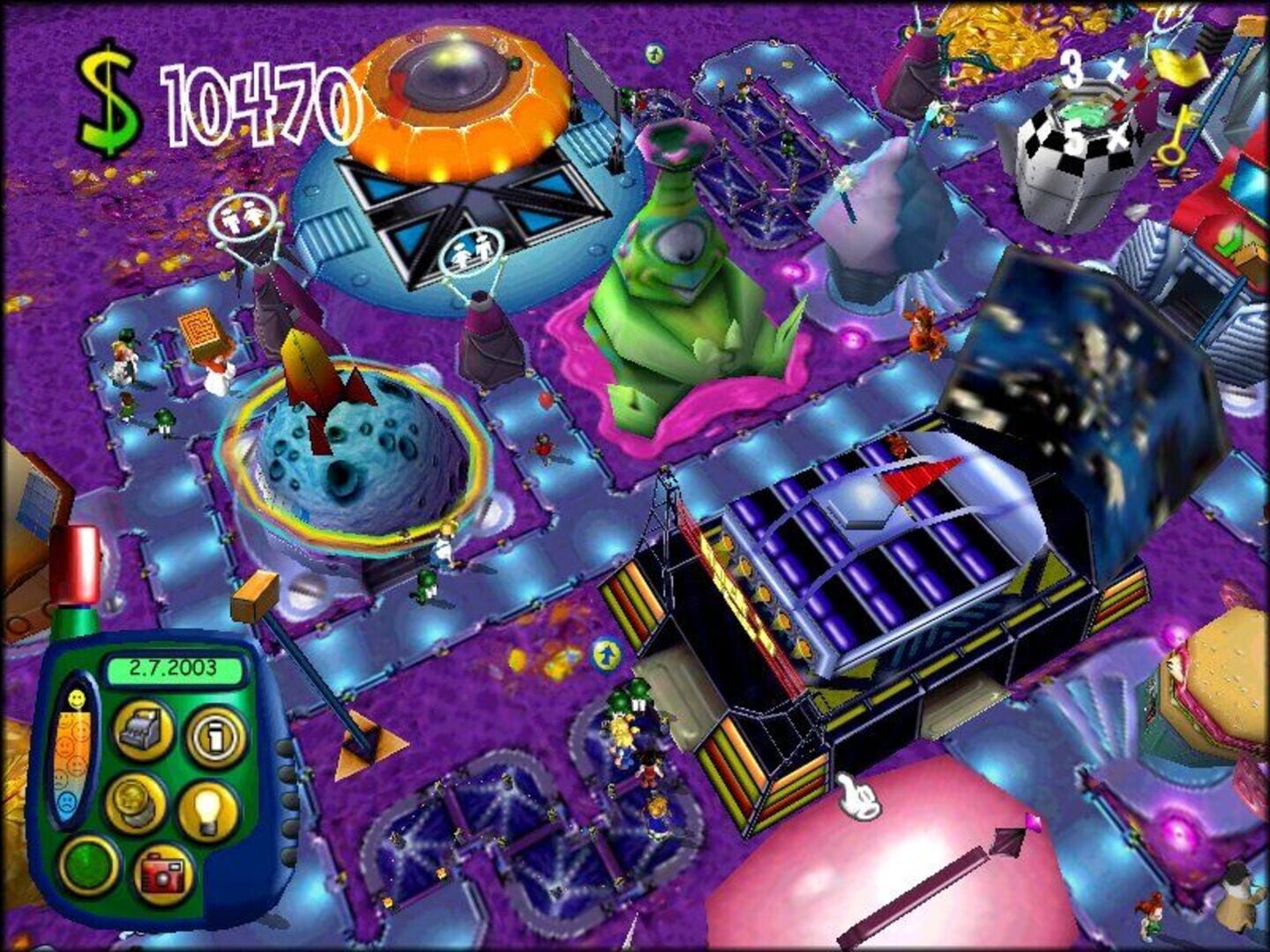 Theme Park Roller Coaster screenshot 4