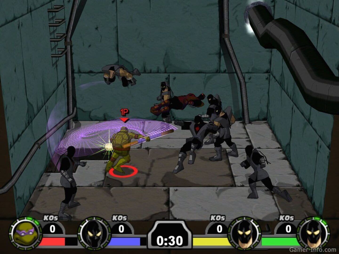 Tmnt: Mutant Melee screenshot 2
