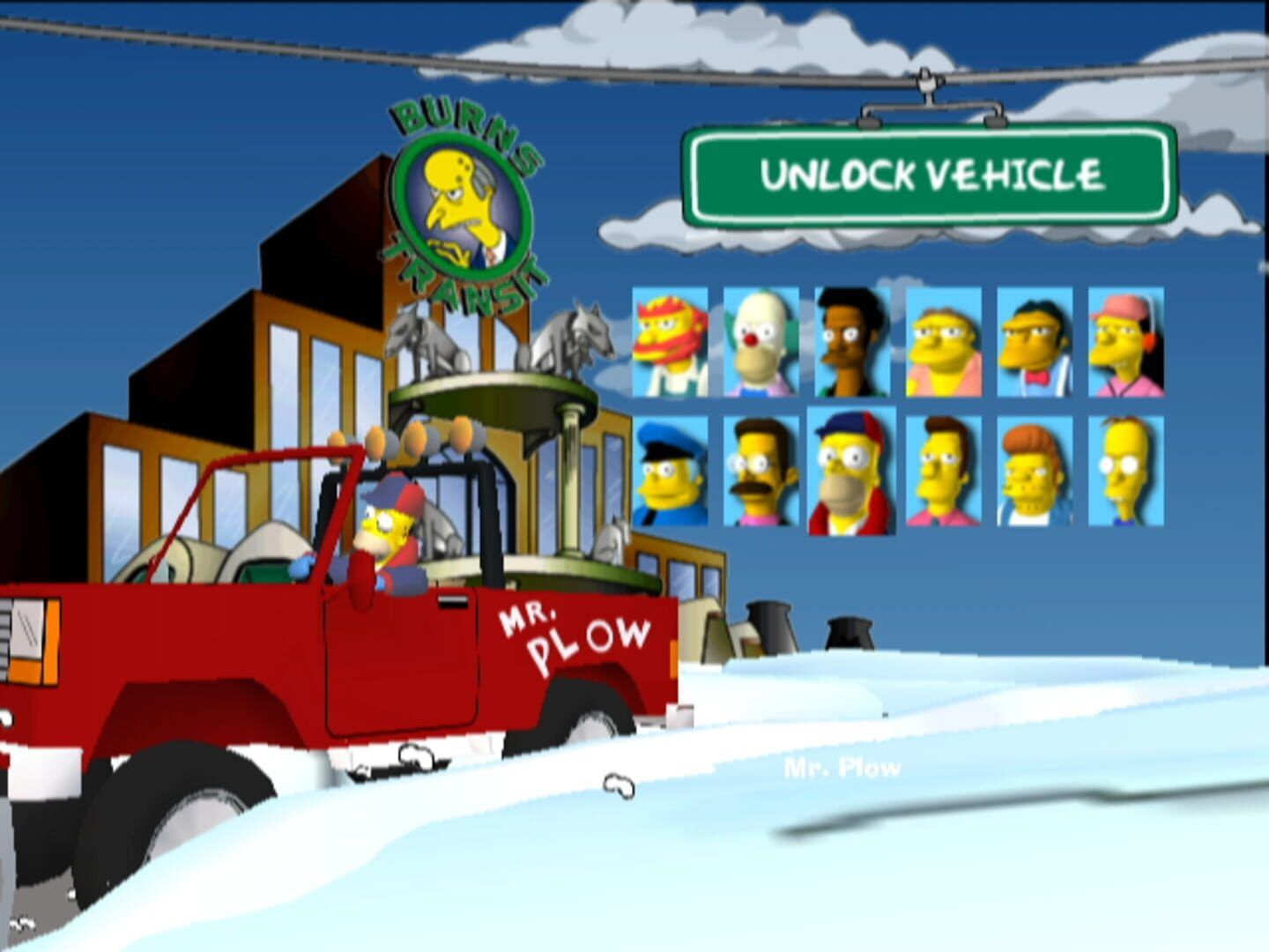 The Simpsons Road Rage screenshot 12
