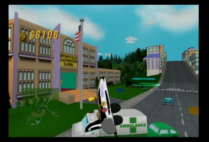 The Simpsons Road Rage screenshot 3